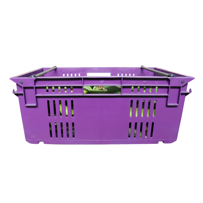 5 Pcs Vegetable Crate Potato Crates Storage Boxes 600x400x165 MM Plastic gastlando 