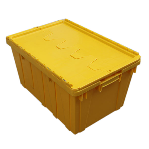 plastic bins with lids