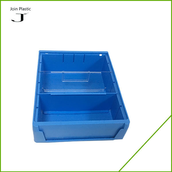 plastic drawer bins