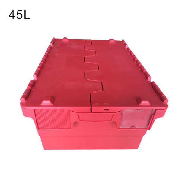 plastic moving boxes