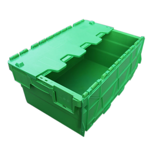 plastic storage boxes with hinged lids