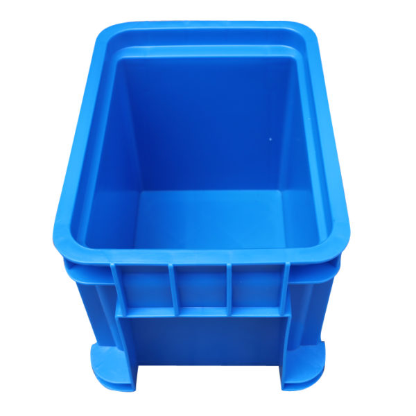 stacking plastic storage boxes