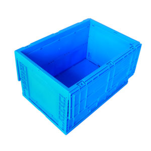 white collapsible storage box