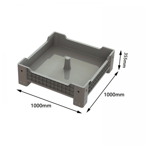 Superworm Breeding Stackable Box