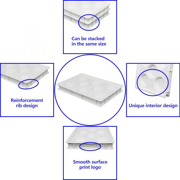 pizza proofing containers